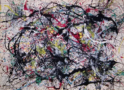 Number 34 Jackson Pollock